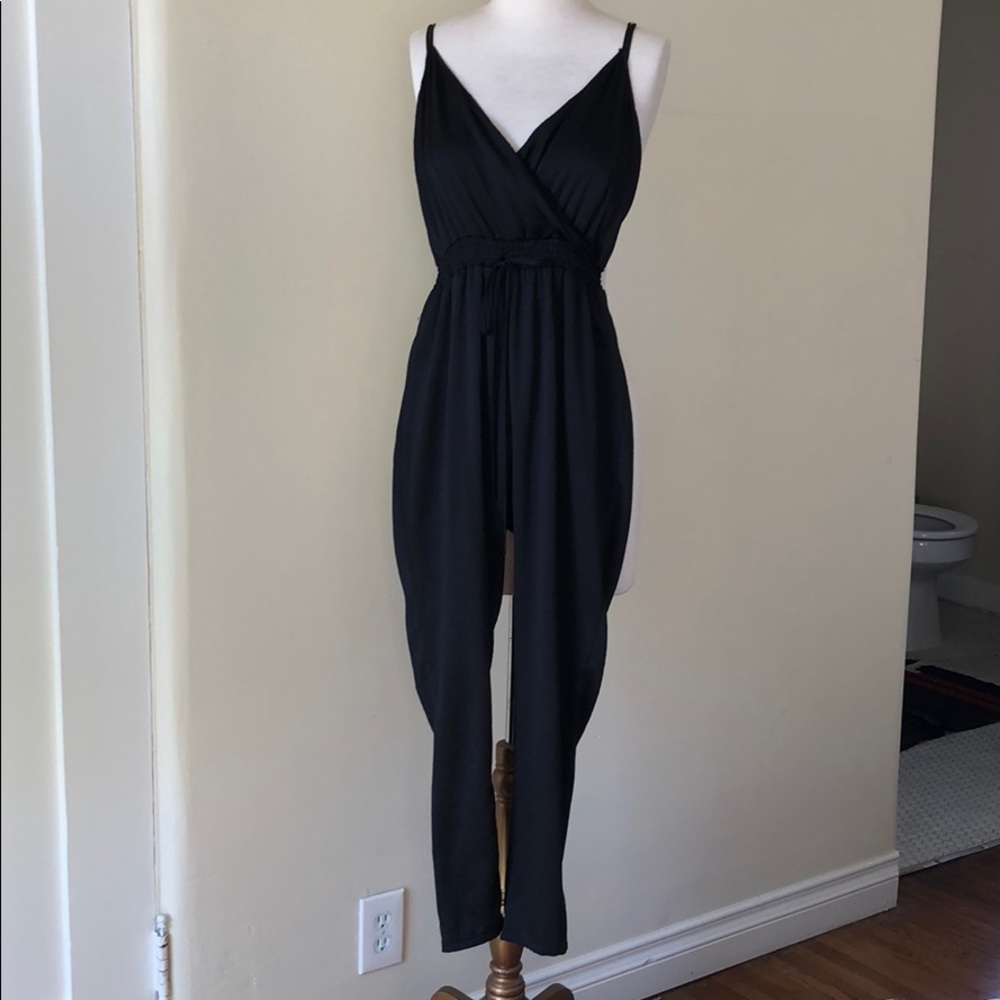 Silence + noise Black jumpsuit